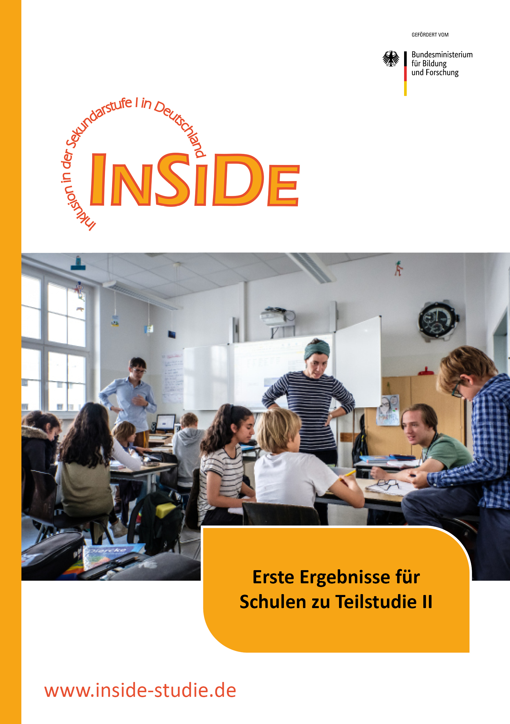 Ergebnisbroschüre für Schulen zu Teilstudie II